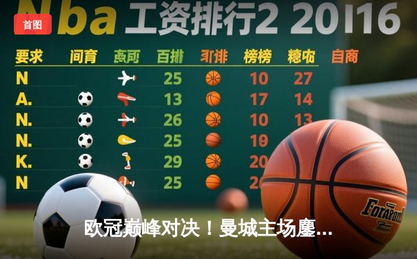 欧冠巅峰对决！曼城主场鏖战皇马，德布劳内救主，双方3-3激战成和